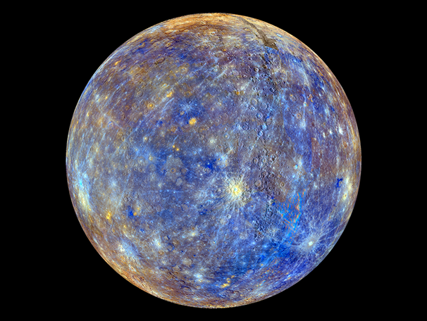 Surface of Planet Mercury